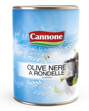 Olivy černé krájené Cannone 4kg